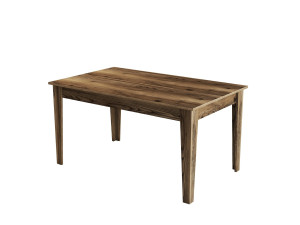 Holz Esstisch "Milan500" - 145 x 88 x 75 cm - Braun