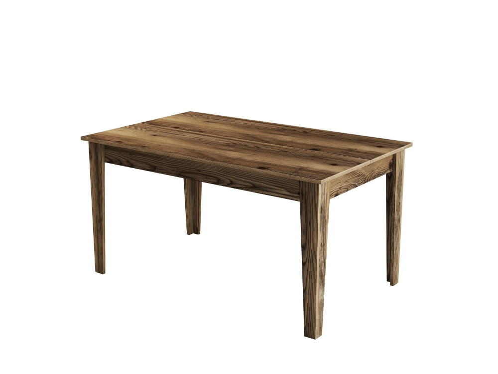 Holz Esstisch "Milan500" - 145 x 88 x 75 cm - Braun