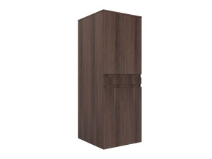 Waschmaschinenunterschrank „Neve 70“ – 70 x 73 x 193 cm – Dark Walnut