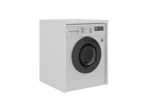 Waschmaschinenunterschrank „Bosco 70“ –  cm – Mattweiß