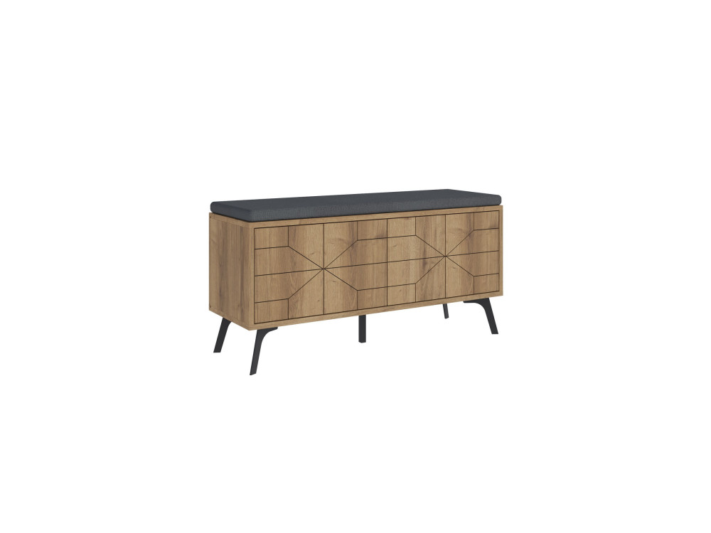 Holzschuhmöbel "Dune" - 107 x 35 x 55 cm - Braun