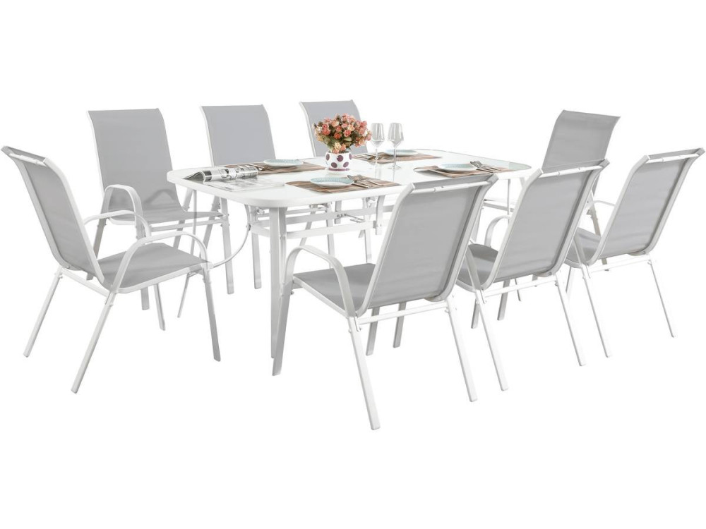 Gartenlounge "Cordoba XL 180" - Phoenix - Grau