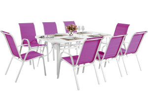 Gartenlounge "Cordoba XL 180" - Phoenix - Fuchsia