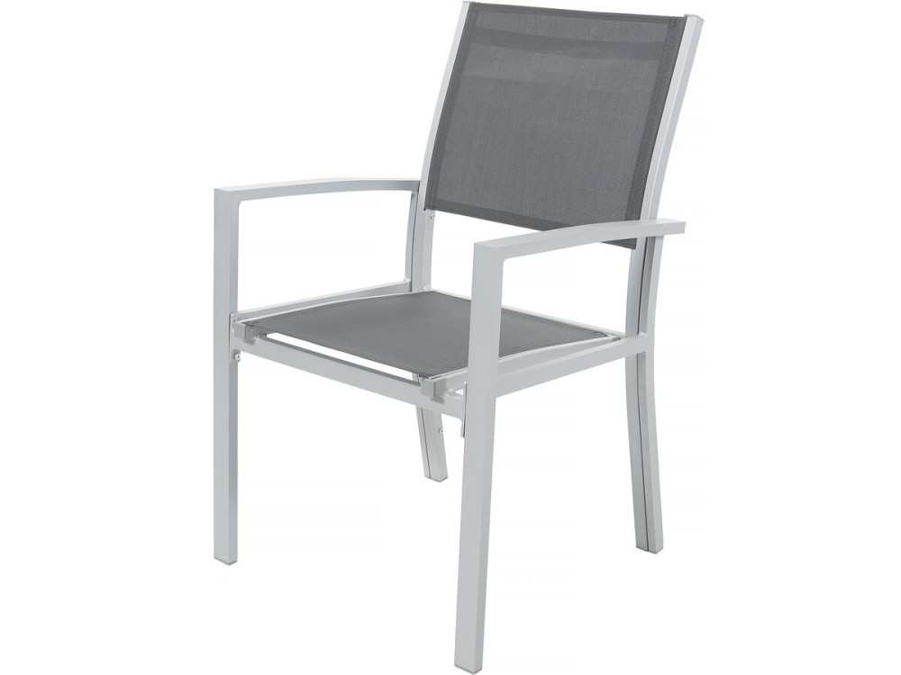 Garten-Essgruppe ausziehbar "Lagos" - 200/320 x 105 x 76 cm - 12 Personen - Dunkelgrau