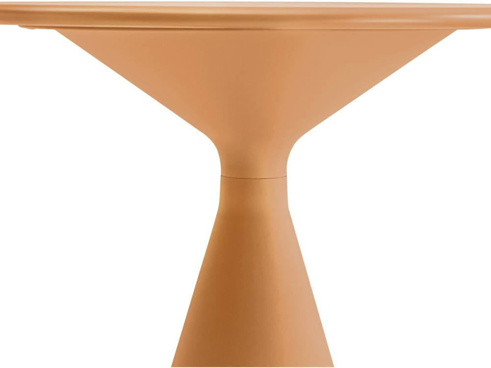 Bistro-Stapeltisch und -Hochstühle "Vaena" - 2-Sitzer - Orange