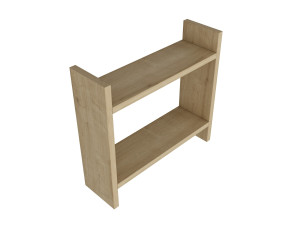 Küchenregal aus Holz "Denver" - 34 x 10 x 30 cm - Saphir