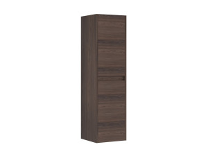 Badezimmerschrank „Side 40“ – 40 x 27 x 138 cm – Dark Walnut