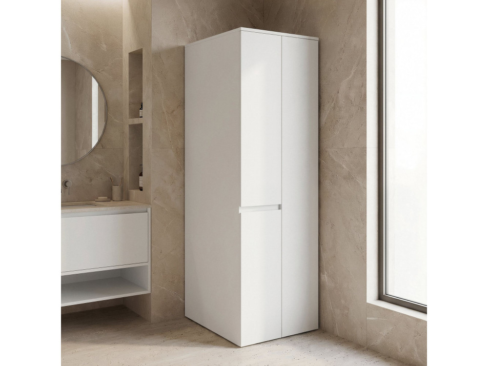 Badezimmerschrank „Solis 60“ – cm – Mattweiß