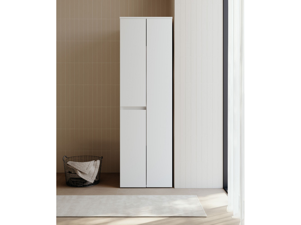 Badezimmerschrank „Solis 60“ – cm – Mattweiß