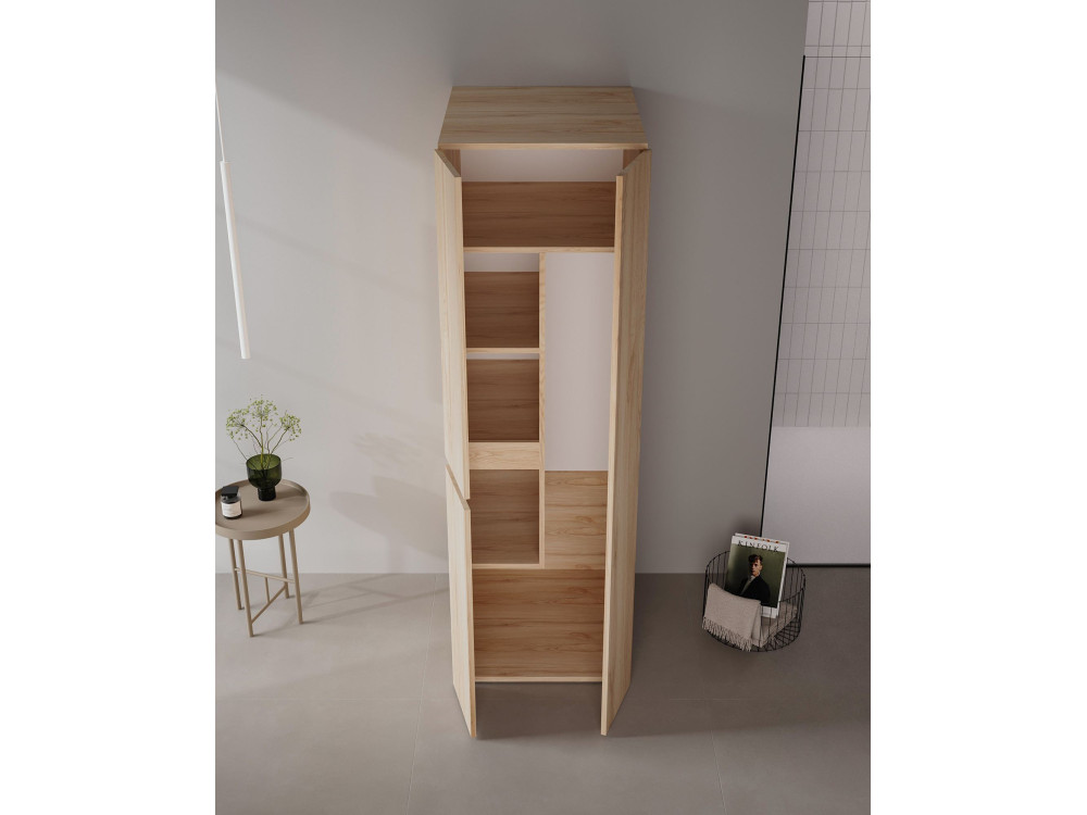 Badezimmerschrank „Solis 60“ – cm – Eiche