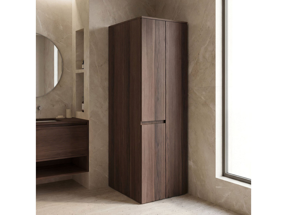 Badezimmerschrank „Solis 60“ – cm – Dark Walnut