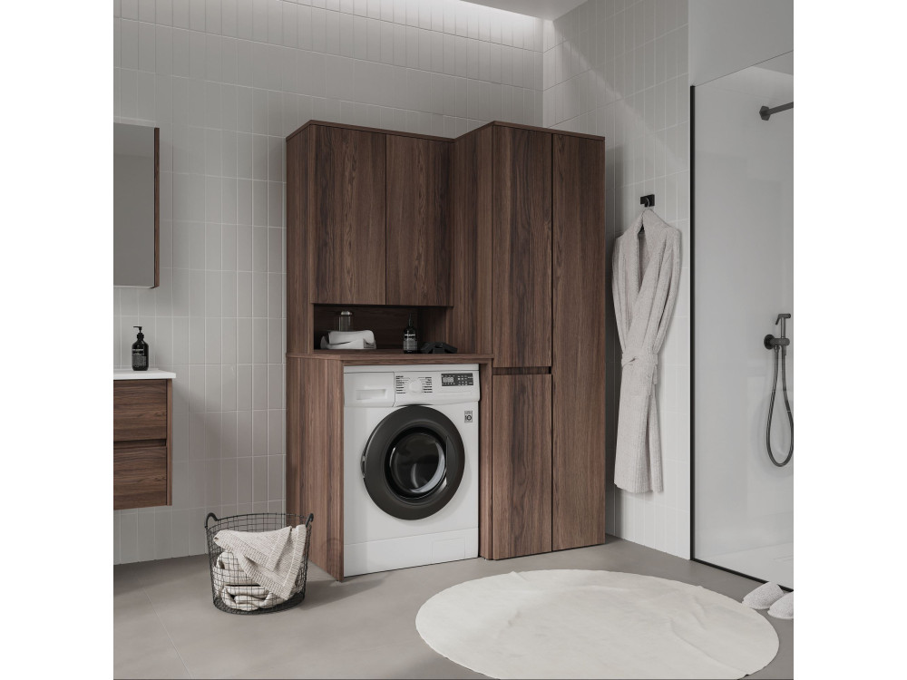 Badezimmerschrank „Solis 60“ – cm – Dark Walnut
