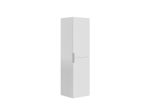 Badezimmerschrank „Purus 40“ – 40 x 32 x 138 cm – Weiß