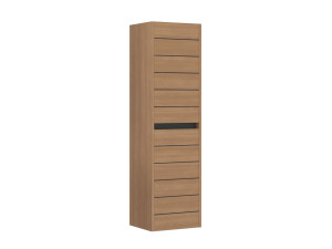 Badezimmerschrank „Ricato 40“ – 42 x 27 x 138 cm – Walnuss