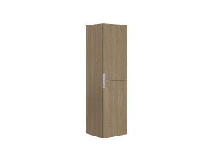 Badezimmerschrank „Purus Desna 40“ – 40 x 32 x 138 cm – Sonomo Oak