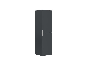Badezimmerschrank „Purus Desna 40“ – 40 x 32 x 138 cm – Anthrazit matt