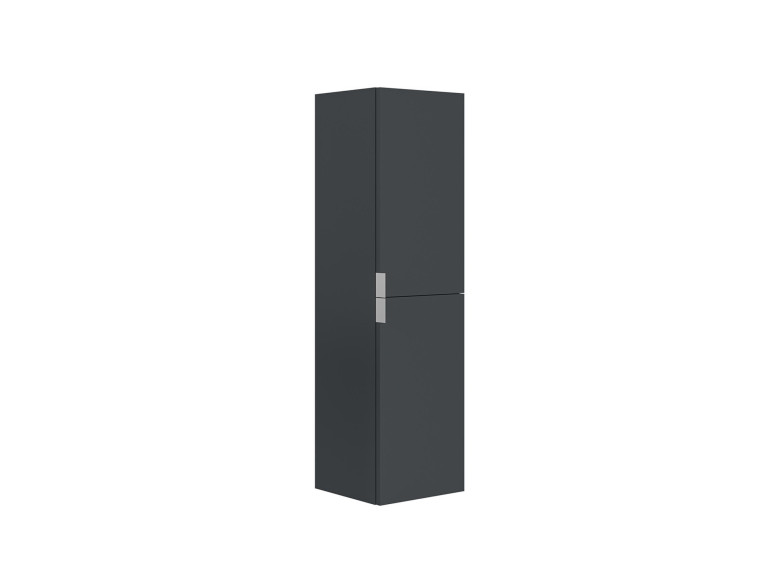 Badezimmerschrank „Purus Desna 40“ – 40 x 32 x 138 cm – Anthrazit matt