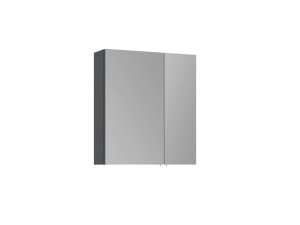 Badezimmerschrank mit Spiegel „Side 60“ – 60 x 16 x 66 cm – Anthrazit matt