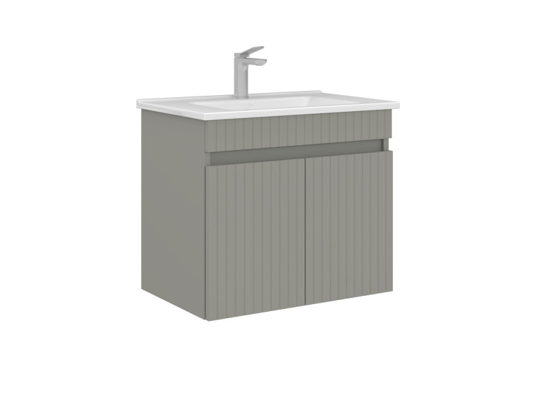 Waschtischunterschrank „Tivoli 65“ – 65 x 45 x 57 cm – Matt-Cashmere