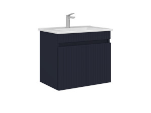 Waschtischunterschrank „Tivoli 65“ – 65 x 45 x 57 cm – Mattes Marineblau
