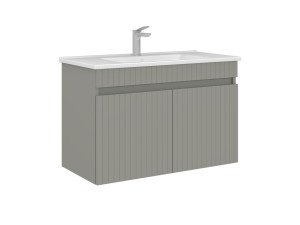 Waschtischunterschrank „Tivoli 85“ – 85 x 45 x 57 cm – Matt-Kaschmir