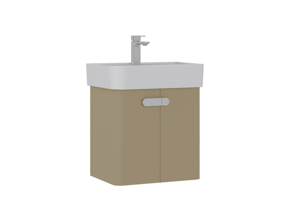 Waschtischunterschrank „Orbit 55“ – 55 x 38 x 62 cm – Mink