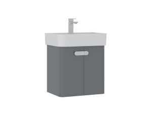 Waschtischunterschrank „Orbit 55“ – 55 x 38 x 62 cm – Grau