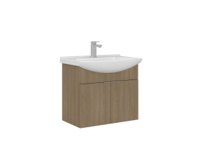 Waschtischunterschrank „Purus 65“ – 65 x 50 x 58 cm – Sonomo Oak