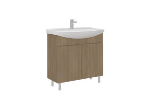 Waschtischunterschrank „Purus 80“ – 80 x 50 x 83 cm – Sonomo Oak