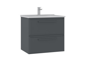 Waschtischunterschrank „Nuvola 65 v2“ – 65 x 50 x 62 cm – Anthrazit