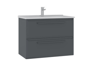 Waschtischunterschrank „Nuvola 80 v2“ – 80 x 50 x 62 cm – Anthrazit
