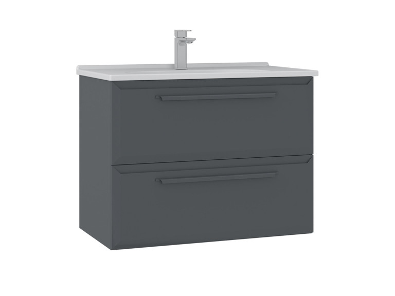 Waschtischunterschrank „Nuvola 80 v2“ – 80 x 50 x 62 cm – Anthrazit