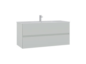 Waschtischunterschrank „Nest 121 v2“ – 121 x 51 x 55 cm – Matt-Cashmere