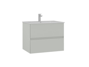Waschtischunterschrank „Nest 71 v2“ – 71 x 51 x 55 cm – Matt-Cashmere