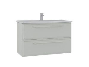 Waschtischunterschrank „Nuvola 100 v2“ – 100 x 50 x 62 cm – Cashmere