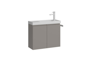Waschtischunterschrank „Ferla 60“ – 60 x 22 x 50 cm – Matte Mink