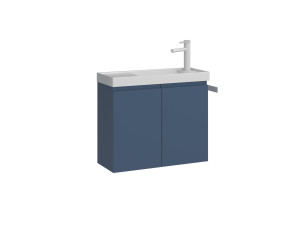 Waschtischunterschrank „Ferla 60“ – 60 x 22 x 50 cm – Petrolblau