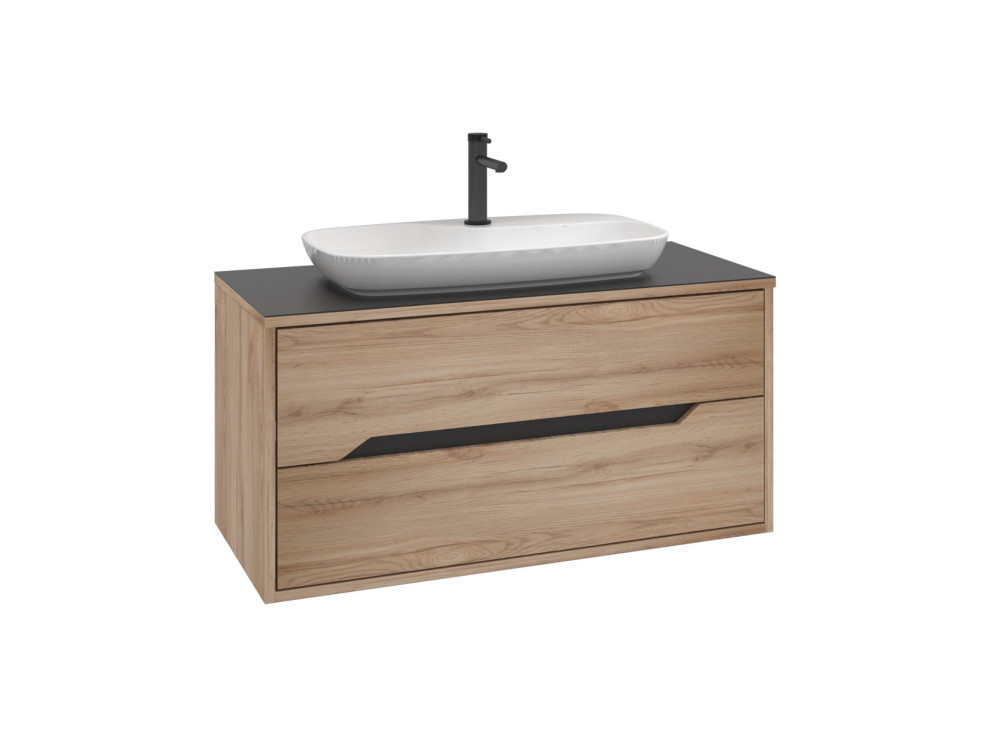 Waschtischunterschrank „Galia 100 v2“ – cm – Eiche