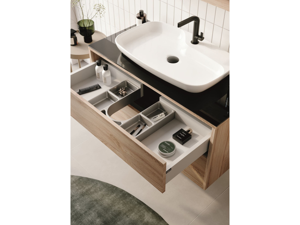 Waschtischunterschrank „Galia 100 v2“ – cm – Eiche