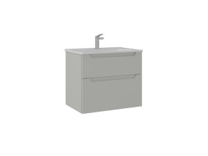 Waschtischunterschrank „Messina 65 v2“ – 65 x 45 x 55 cm – Matt-Cashmere
