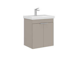Waschtischunterschrank „Desna 50“ – 50 x 38 x 58 cm – Sand