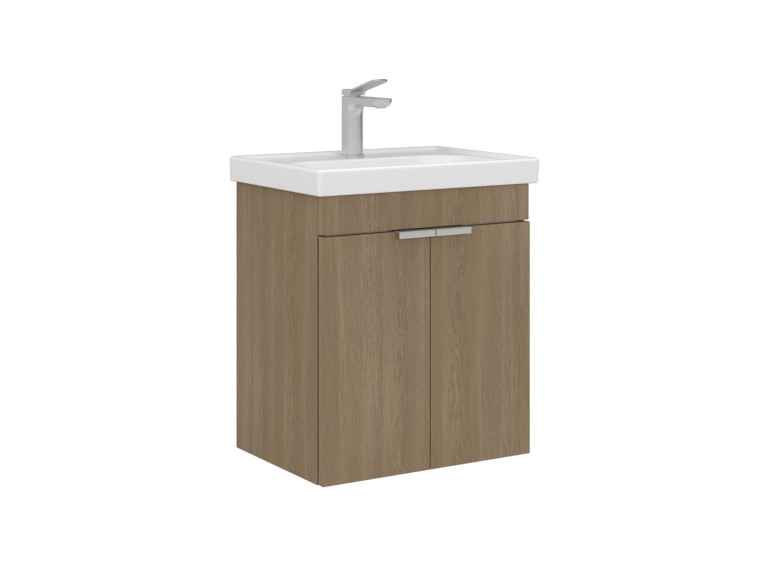 Waschtischunterschrank „Desna 50“ – 50 x 38 x 58 cm – Sonomo-Eiche