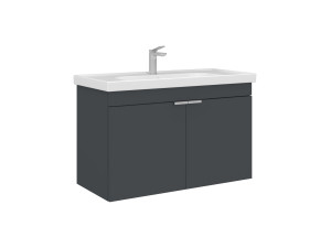Waschtischunterschrank „Desna 90“ – 90 x 45 x 58 cm – Anthrazit matt