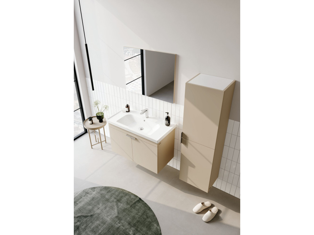 Waschtischunterschrank „Desna 90“ – 90 x 45 x 58 cm – Sand