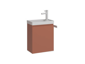 Waschtischunterschrank „Ferla 40“ – 40 x 22 x 50 cm – Matte Cinnamon