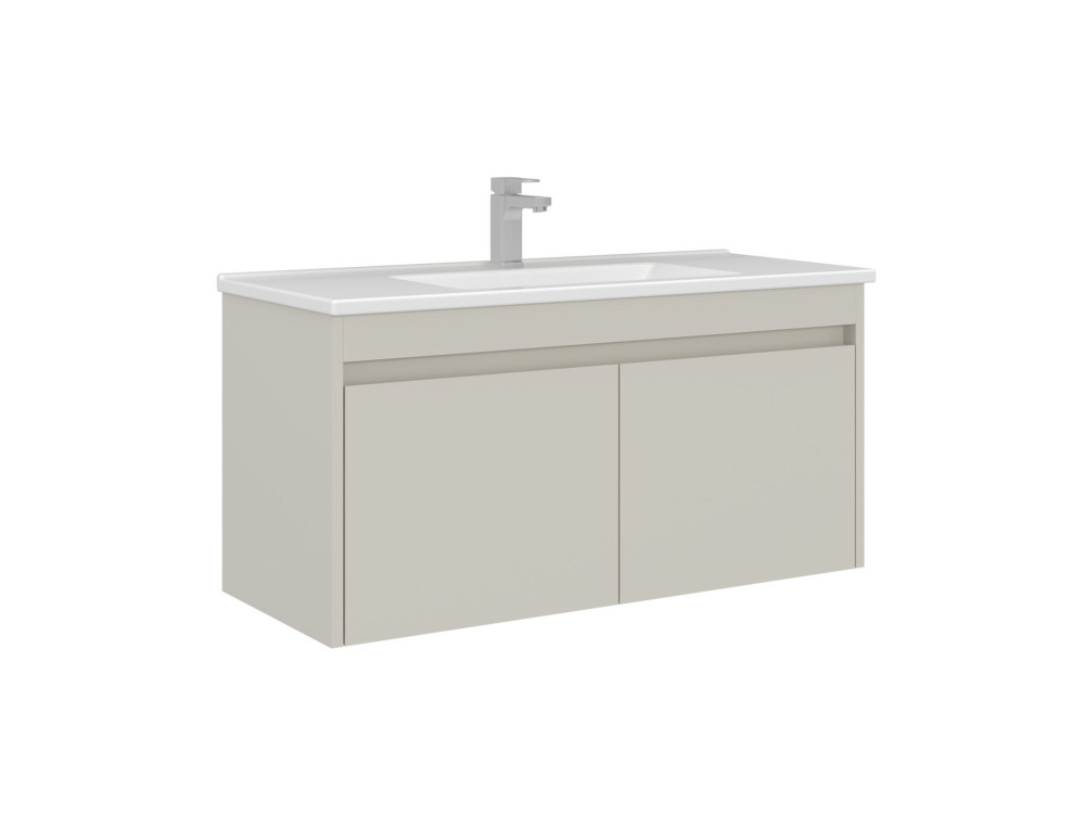 Waschtischunterschrank „Arno 100“ – 100 x 45 x 52 cm – Cashmere