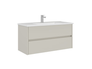 Waschtischunterschrank „Arno 100“ – 100 x 45 x 52 cm – Cashmere