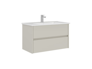 Waschtischunterschrank „Arno 85“ – 85 x 45 x 52 cm – Cashmere