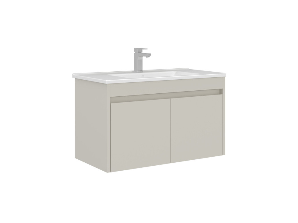 Waschtischunterschrank „Arno 85“ – 85 x 45 x 52 cm – Cashmere