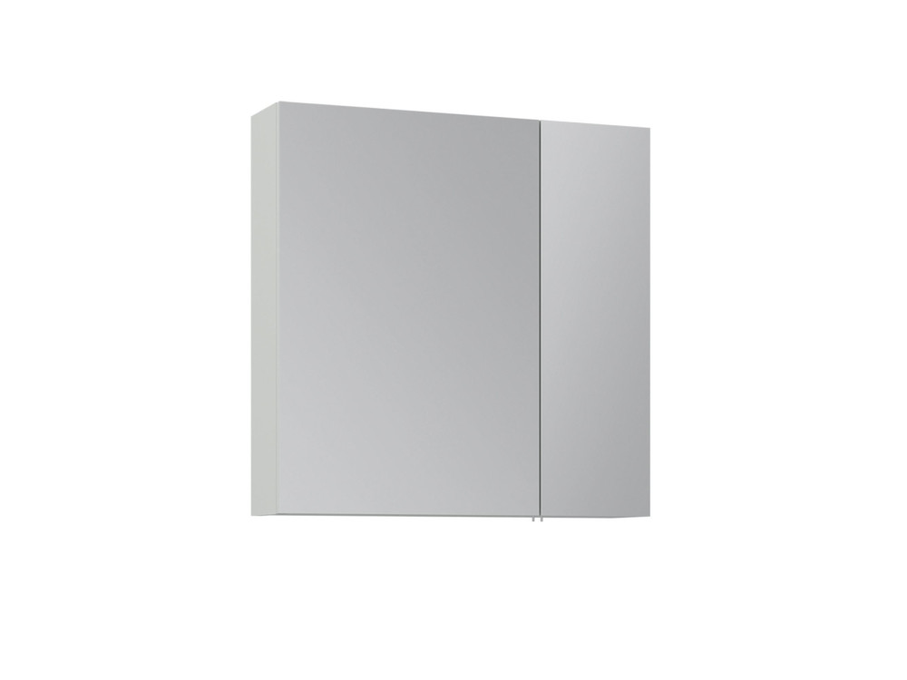 Badezimmerschrank mit Spiegel „Nuvola 60 v2“ – 66 x 16 x 60 cm – Cashmere